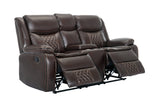 KH-Weston Espresso - 3PC Reclining Living Room Set **NEW ARRIVAL**