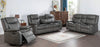 KH-Weston Grey - 3PC Reclining Living Room