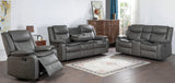 KH-Weston Grey - 3PC Reclining Living Room