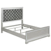 Eleanor Upholstered Tufted Bedroom Set Metallic    223461KE-