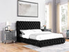 KE-SET5112BK FLORY BED BLACK