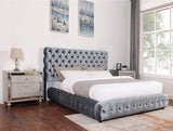 KE-SET5112GY FLORY BED GRAY