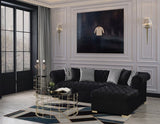 Audrey Velvet RAF Chaise Sectional