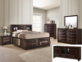 KE-D4265 Emily Dark Cherry Bedroom