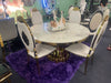 KD-round dining table with 4 chairs