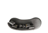 KH-Ella Gray Velvet Chaise Lounge