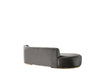 KH-Ella Gray Velvet Chaise Lounge