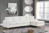 KH-Amber Fur Sectional **NEW ARRIVAL**
