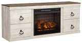 EW0267-168 - TV Stand w/Fireplace 60" L
