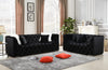 Kylie Black Sofa & Loveseat Set