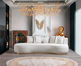 KN-Ella Ivory Boucle Chaise Lounge